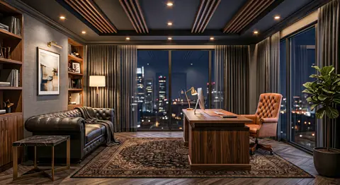 تصميم مكتب منزلي ت-195