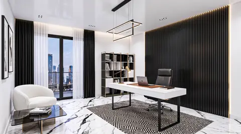 تصميم مكتب منزلي ت-209