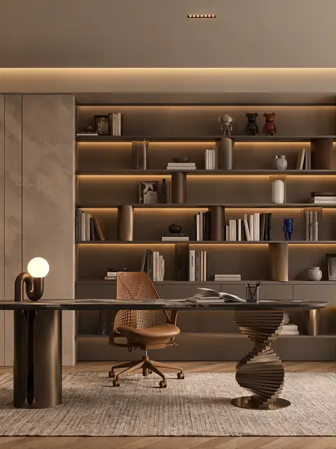 تصميم مكتب منزلي ت-219