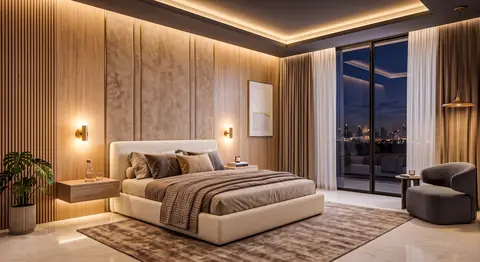 تصميم غرفة نوم ت-356